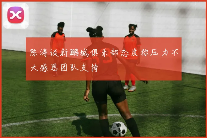 陈涛谈新鹏城俱乐部态度称压力不大感恩团队支持